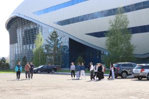 «САРЫАРҚА» ВЕЛОТРЕГІ МЕН «ҚАЗАҚСТАН» СПОРТ КЕШЕНІНДЕ ЖОСПАРЛЫ ЭВАКУАЦИЯЛЫҚ ОҚУ-ЖАТТЫҒУ ӨТКІЗІЛДІ