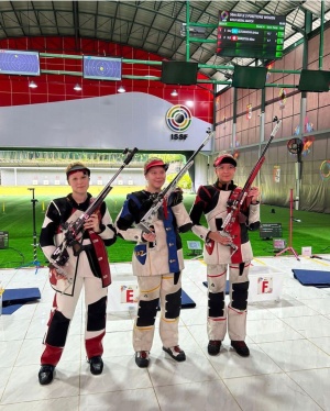 Бүгін Джакартада өтіп жатқан Әлем Кубогында Рахымжанова Арина финалда алтын медальды жеңіп алды