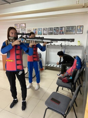 Оқ ату бөлімшесінің спортшылары Түркістан облысындағы СФП бойынша оқу-жаттығу жиындарына қатысады