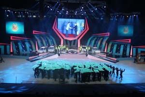 Астанада Қазақстан полициясының мерейтойына арналған мерекелік концерт өтуде