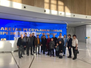 ҚР Президенттік орталығы мұражайының экспонаттарымен танысу