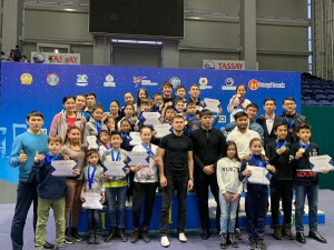 Турнирде жас таеквондышылар жеңісті тұғырдан көрінді