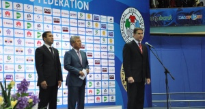 Дзюдо бойынша Гран Придің салтанатты ашылуы.