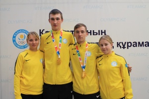 ІІІ жазғы Жасөспірімдер Олимпиадасы ойындарының чемпиондарын қарсы алу