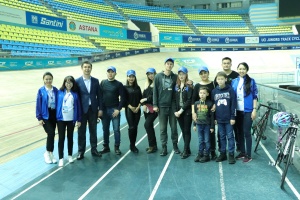 Велотректе қала тұрғындарына арналған экскурсия өткізілді