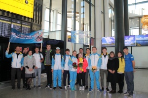 Азия Кубогының чемпиондарын қарсы алу